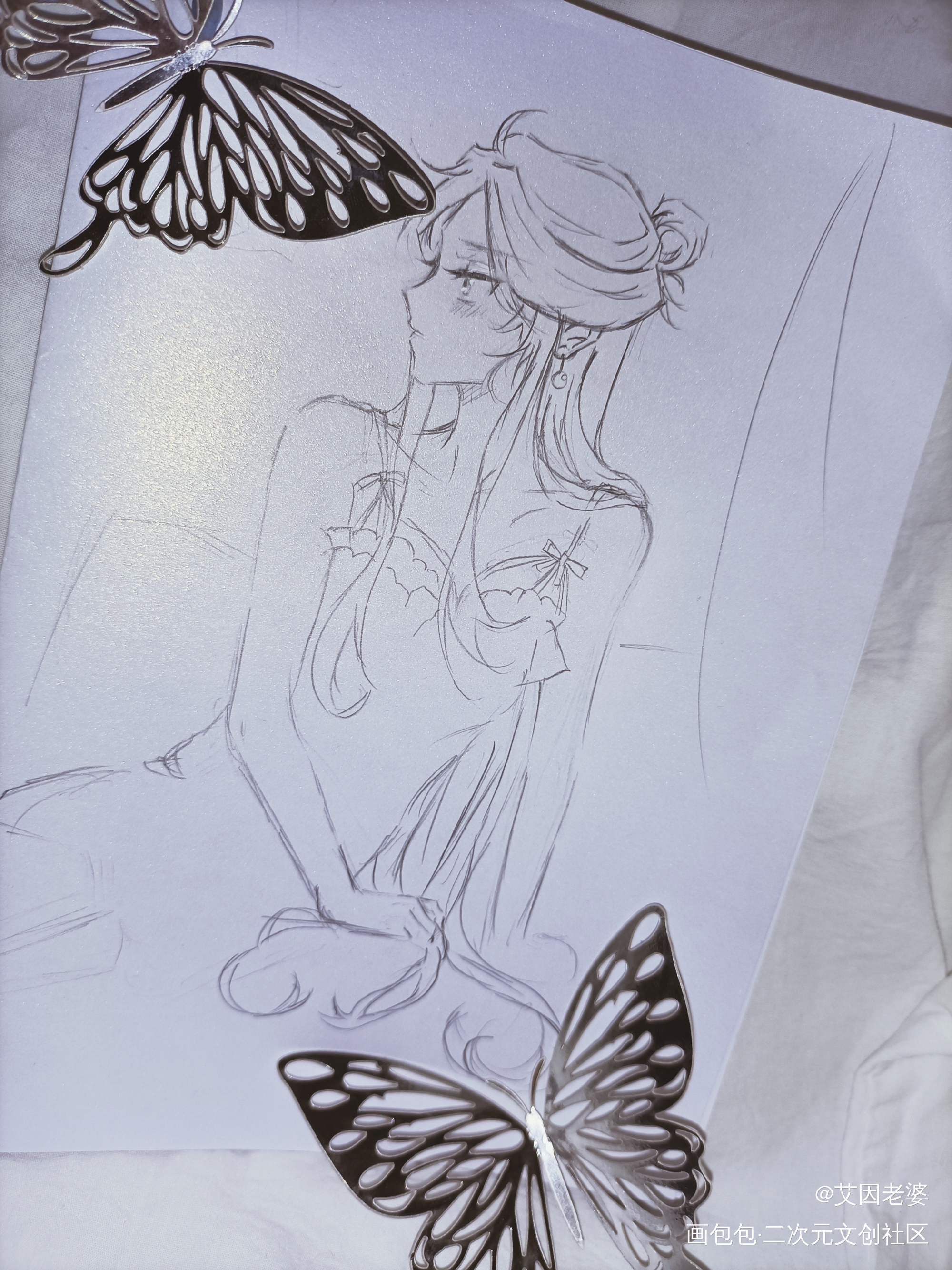 谢怜临摹_天官赐福谢怜绘画作品