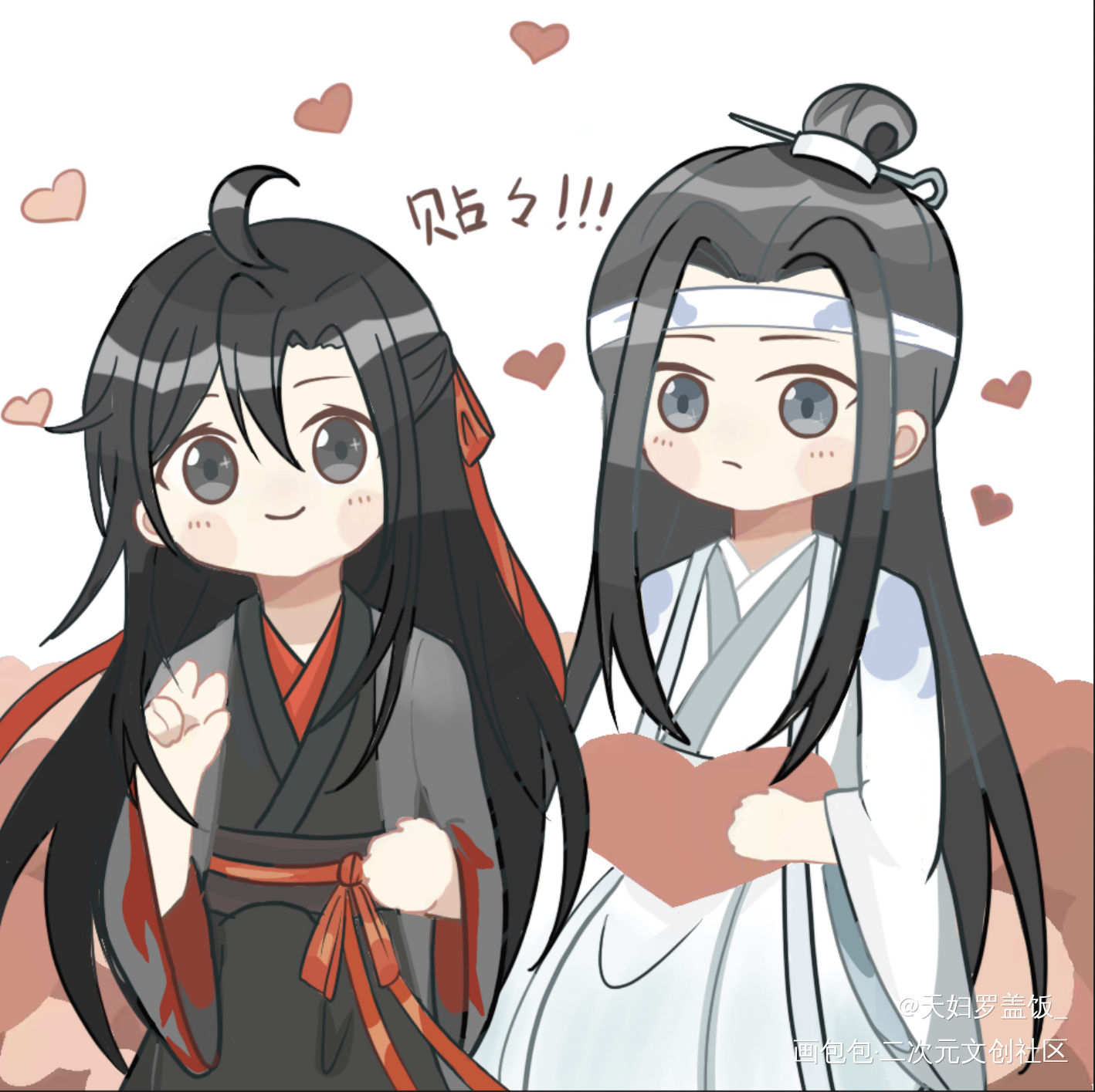 魔道祖师无料_魔道祖师忘羡绘画作品