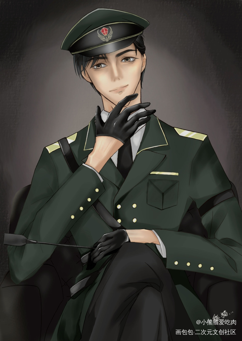 简哥抽我！_你却爱着一个傻逼188男团李简绘画作品