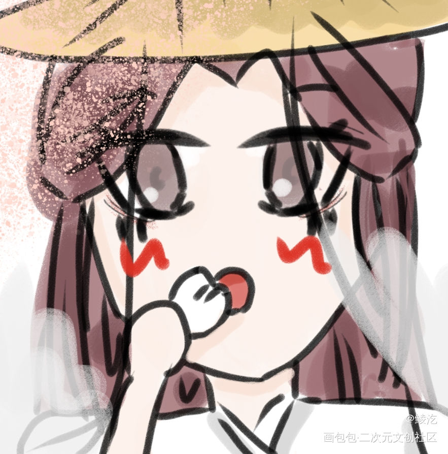 我早上没吃到包子TVT_天官赐福Q版绘画作品