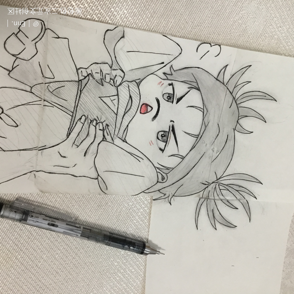 欧尼酱好可爱 想rua_手绘绘画作品