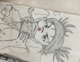 欧尼酱好可爱 想rua_绘画作品