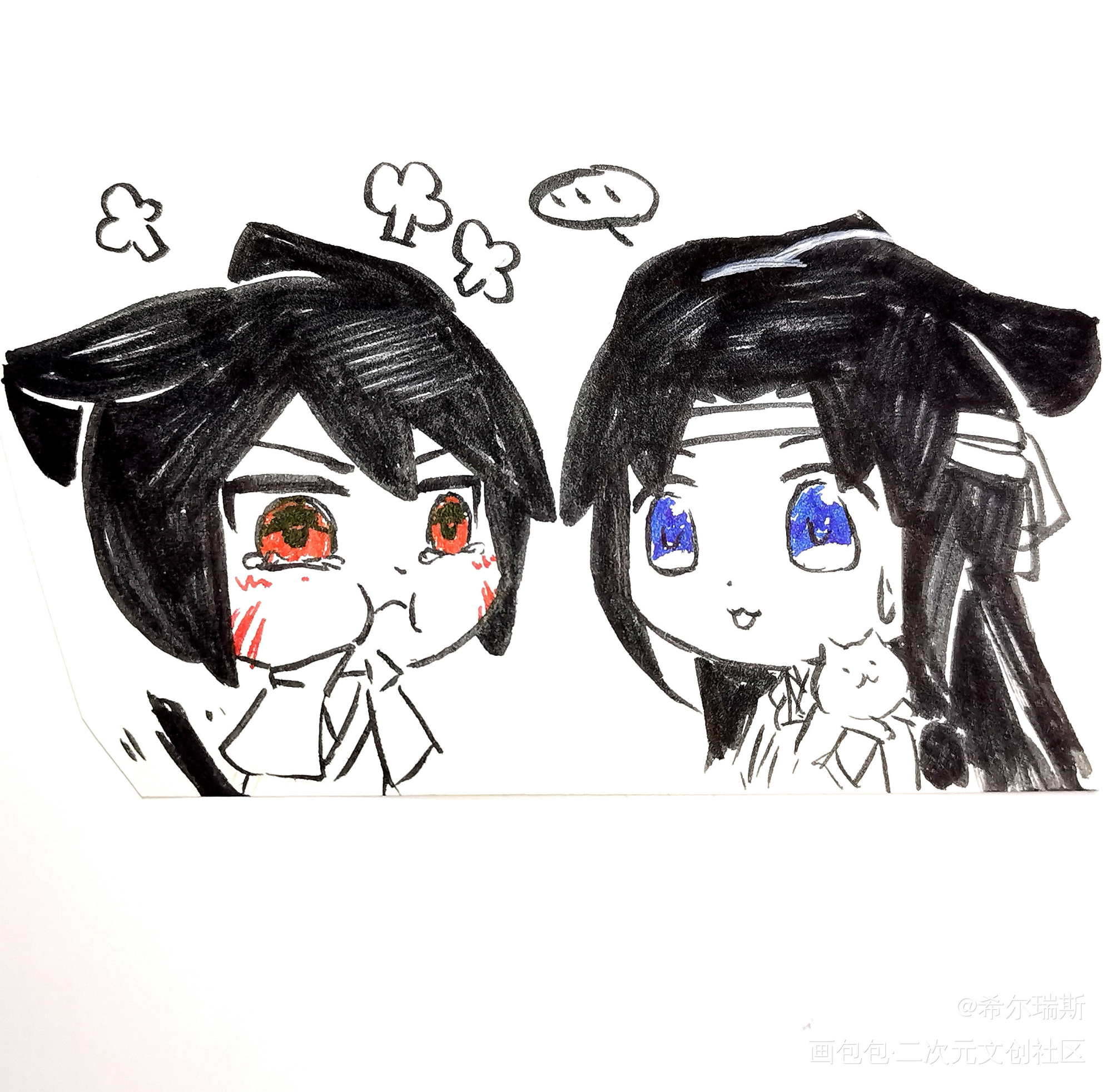 _原创oc绘画作品