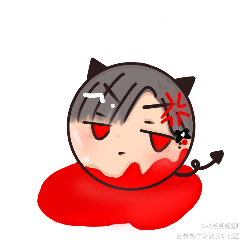 麻辣恶魔小丸子——简隋英～_你却爱着一个傻逼188男团李玉Q版绘画作品
