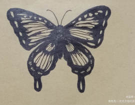 蝴蝶_绘画作品