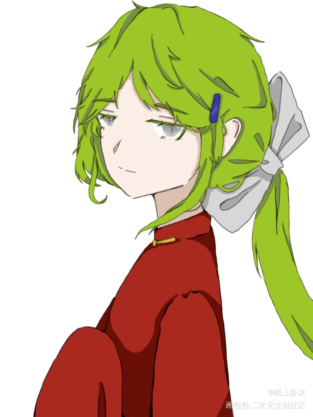 红绿配_平涂指绘绘画作品
