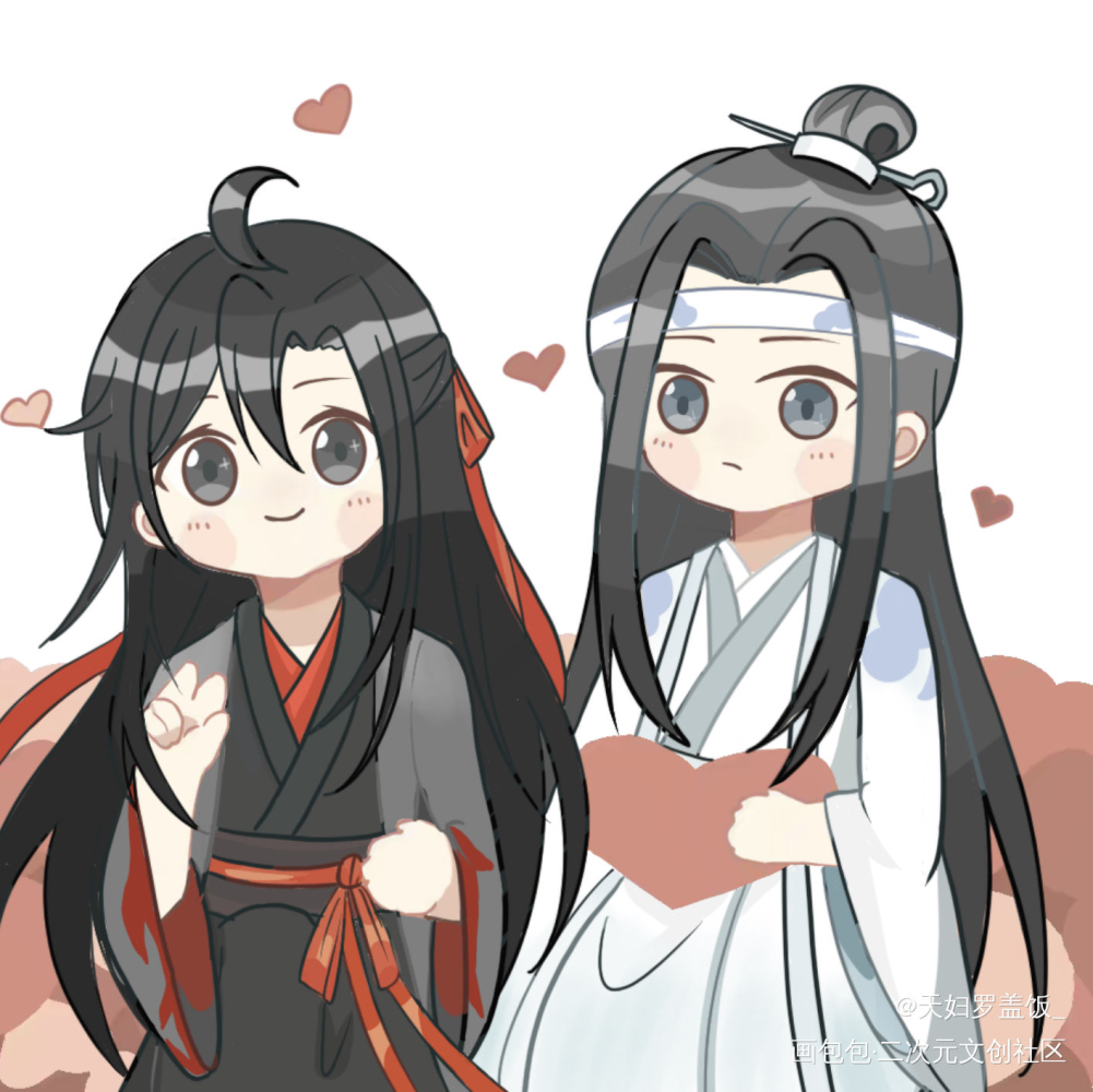 魔道祖师_魔道祖师忘羡绘画作品