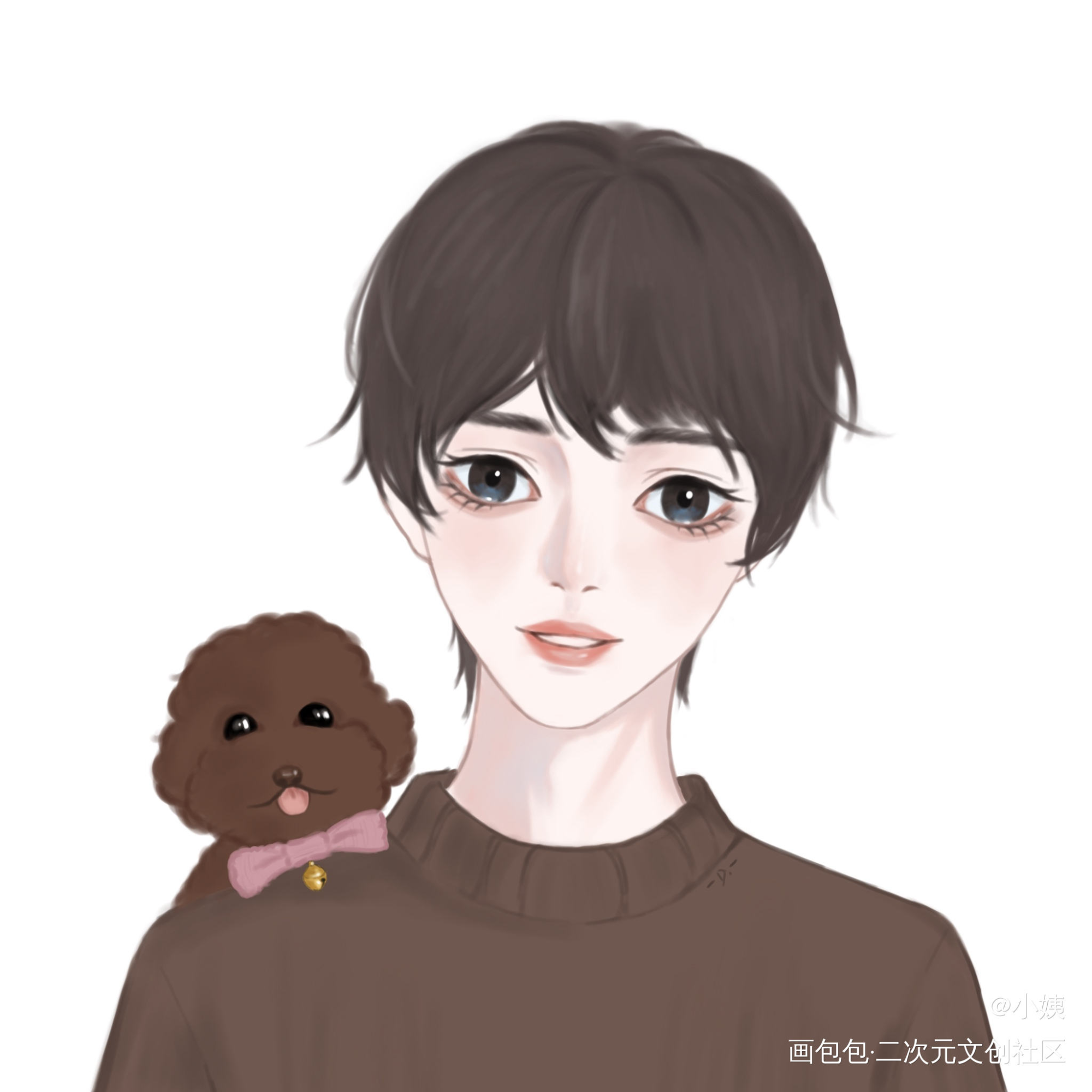 大鹅_娘娘腔188男团约稿绘画作品