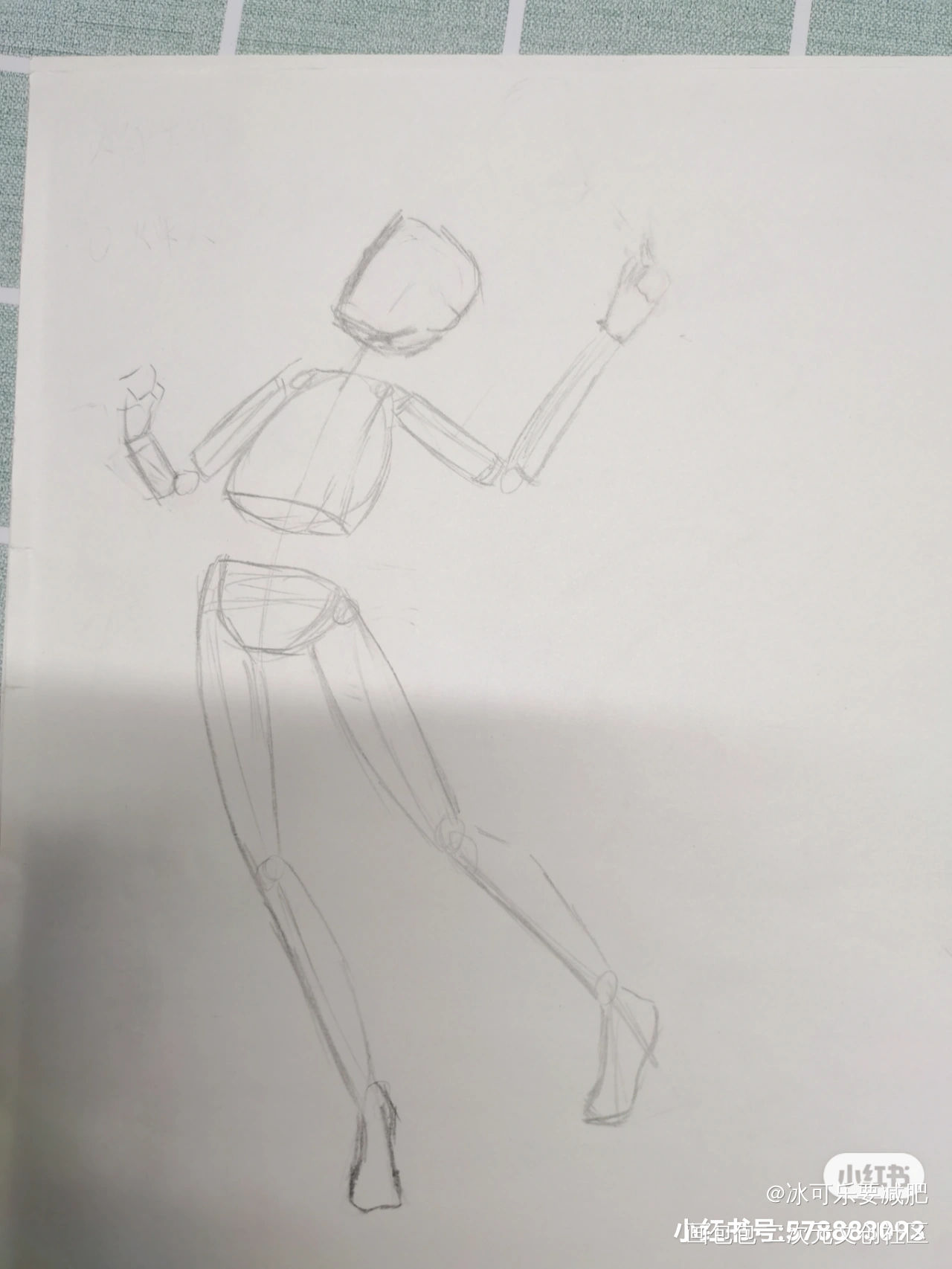 _手绘绘画作品