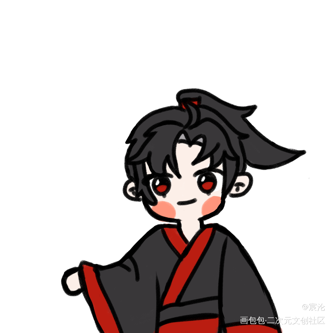_魔道祖师忘羡魏无羡绘画作品