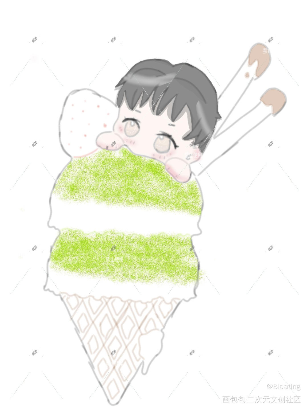 秀秀小宝贝_188男团绘画作品