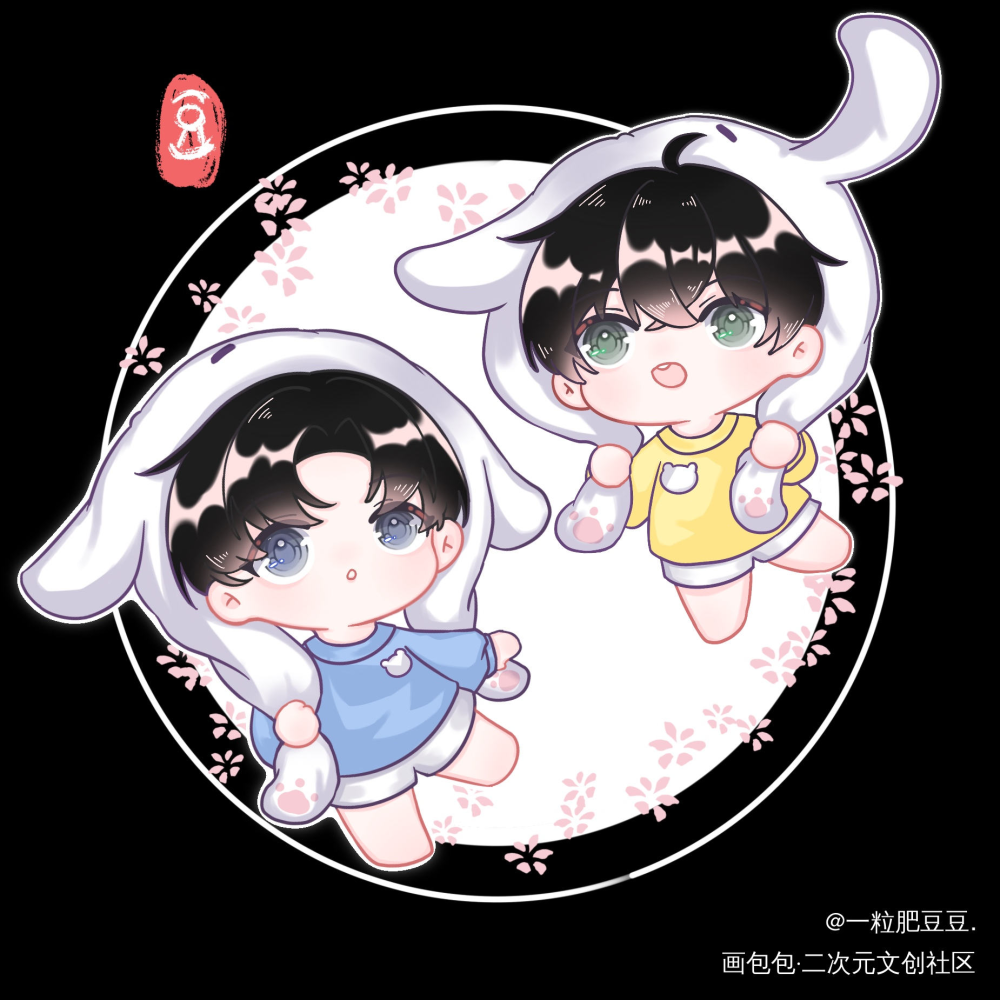 【小白兔】_某某绘画作品