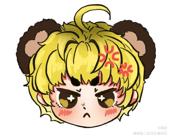 _平涂Q版板绘绘画作品