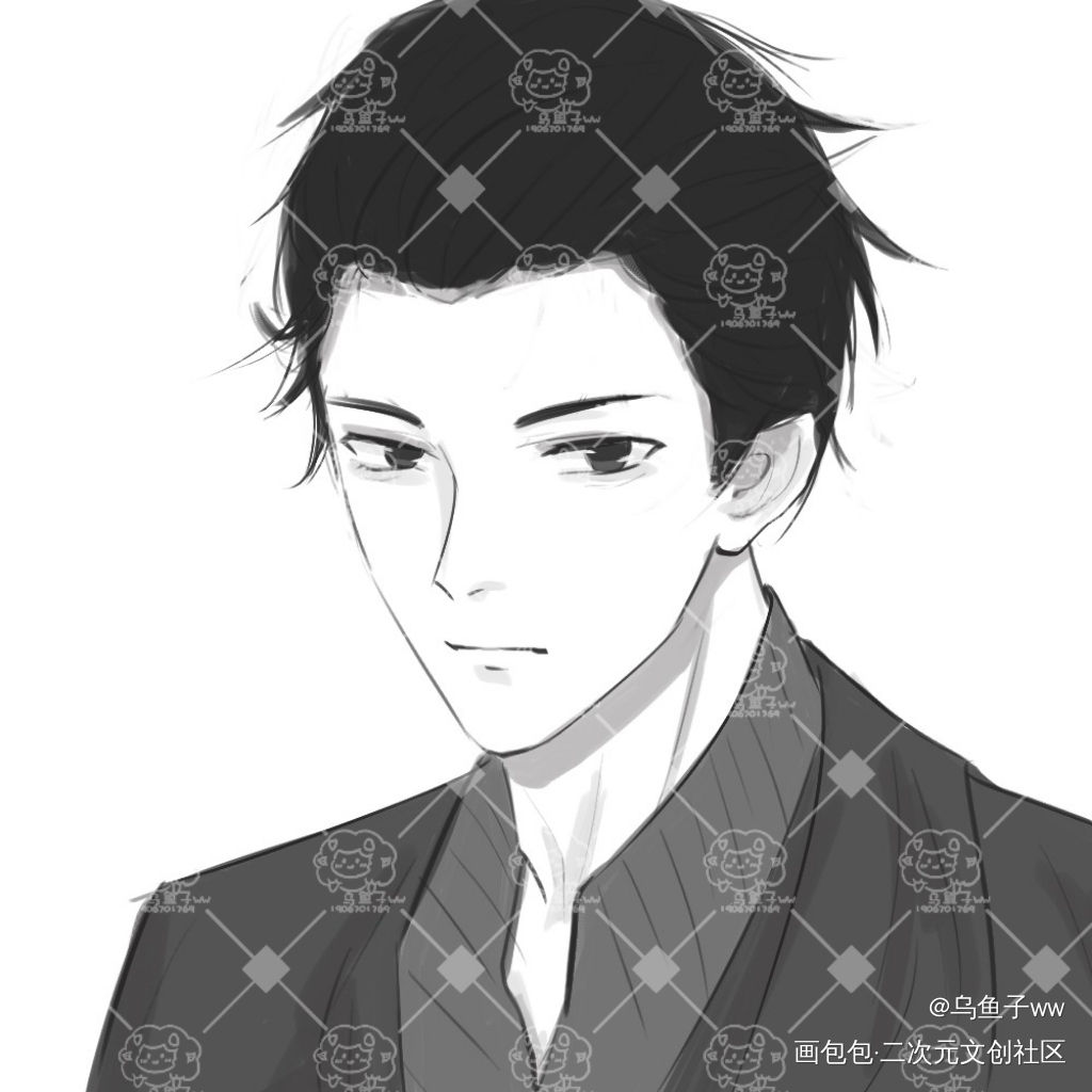 邵群_娘娘腔188男团群秀绘画作品
