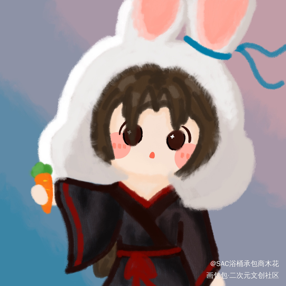 预祝羡羡生日快乐～_魔道祖师魏无羡绘画作品