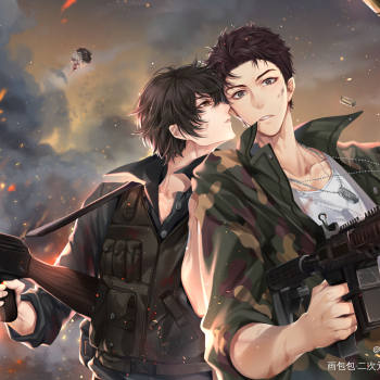 啵～_不死者周戎司南绘画作品