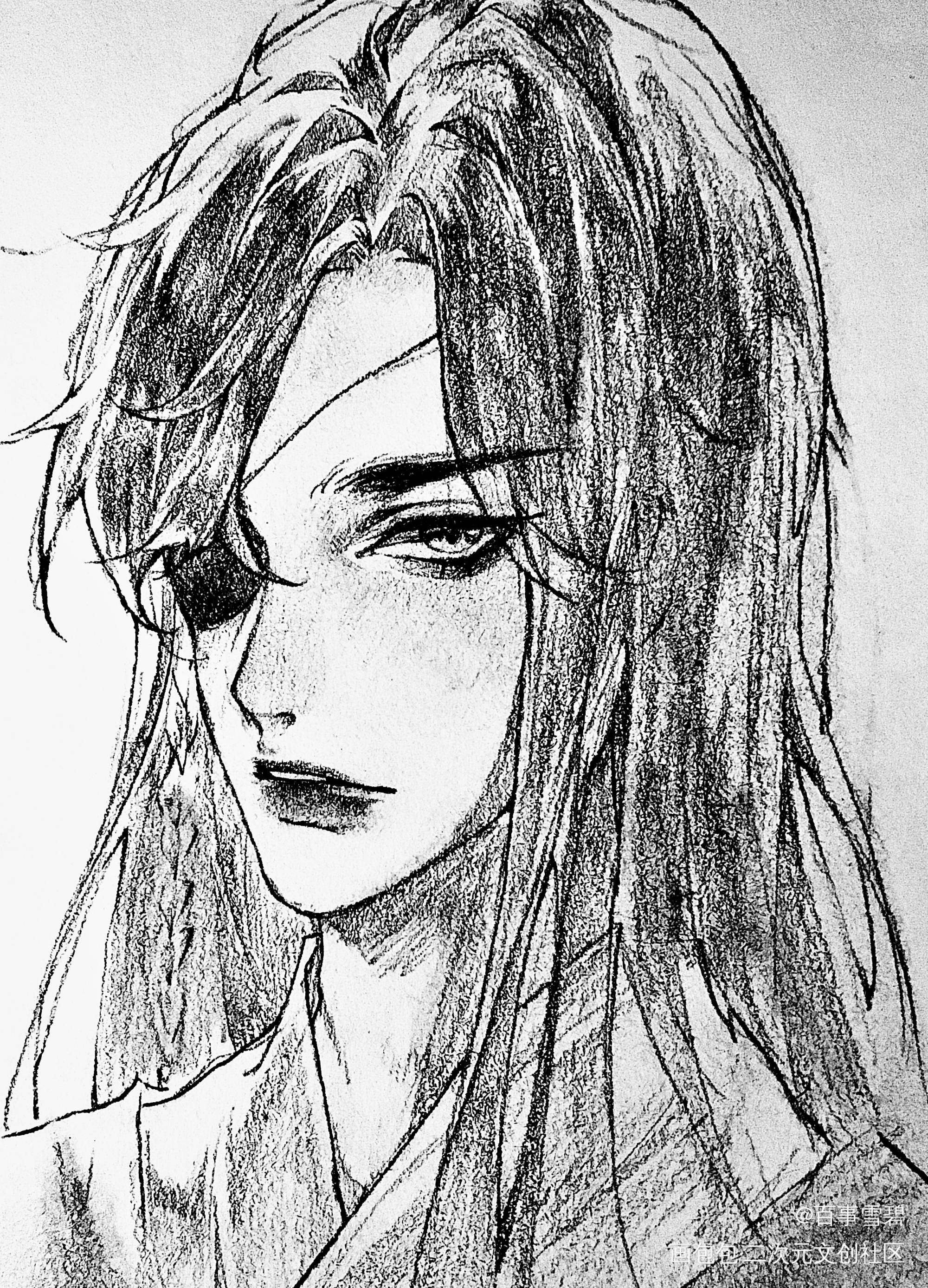友赠的花花～_天官赐福花城绘画作品