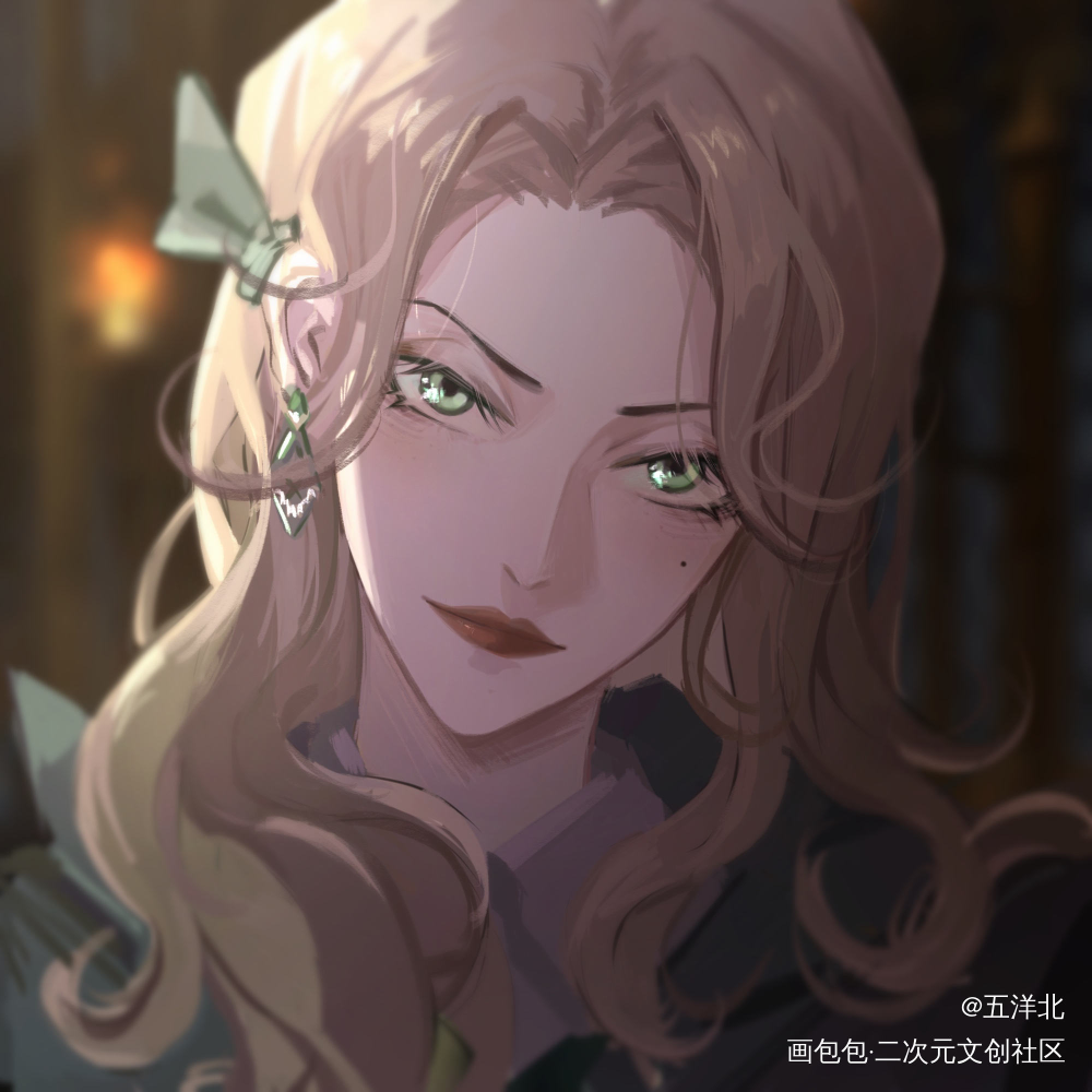 卡珊德拉_平涂卡珊德拉沃雷卡珊德拉哈利波特魔法觉醒绘画作品