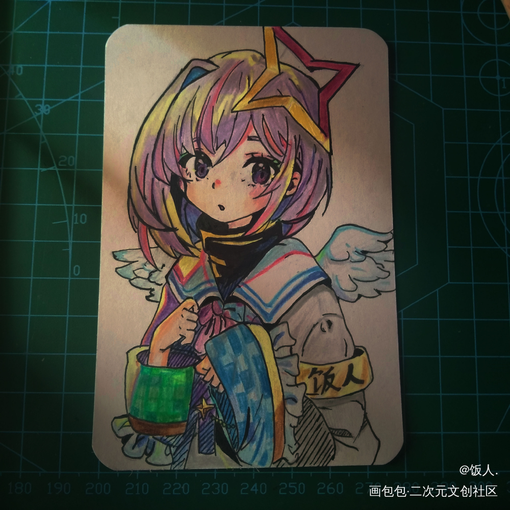 摸?_手绘日系绘画作品