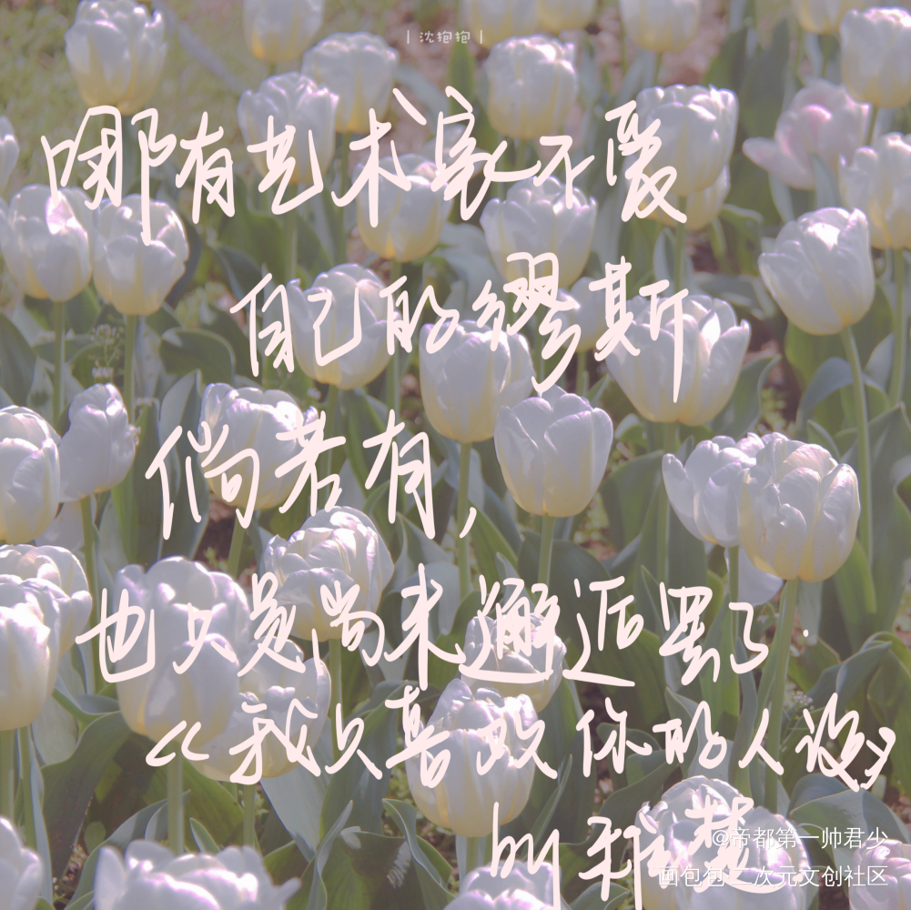 我只喜欢你的人设_我只喜欢你的人设自习我要上首推字体设计稚楚见字如晤板写绘画作品