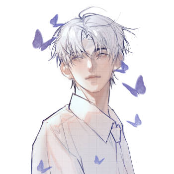 摸一个大佬_附加遗产188男团洛羿绘画作品