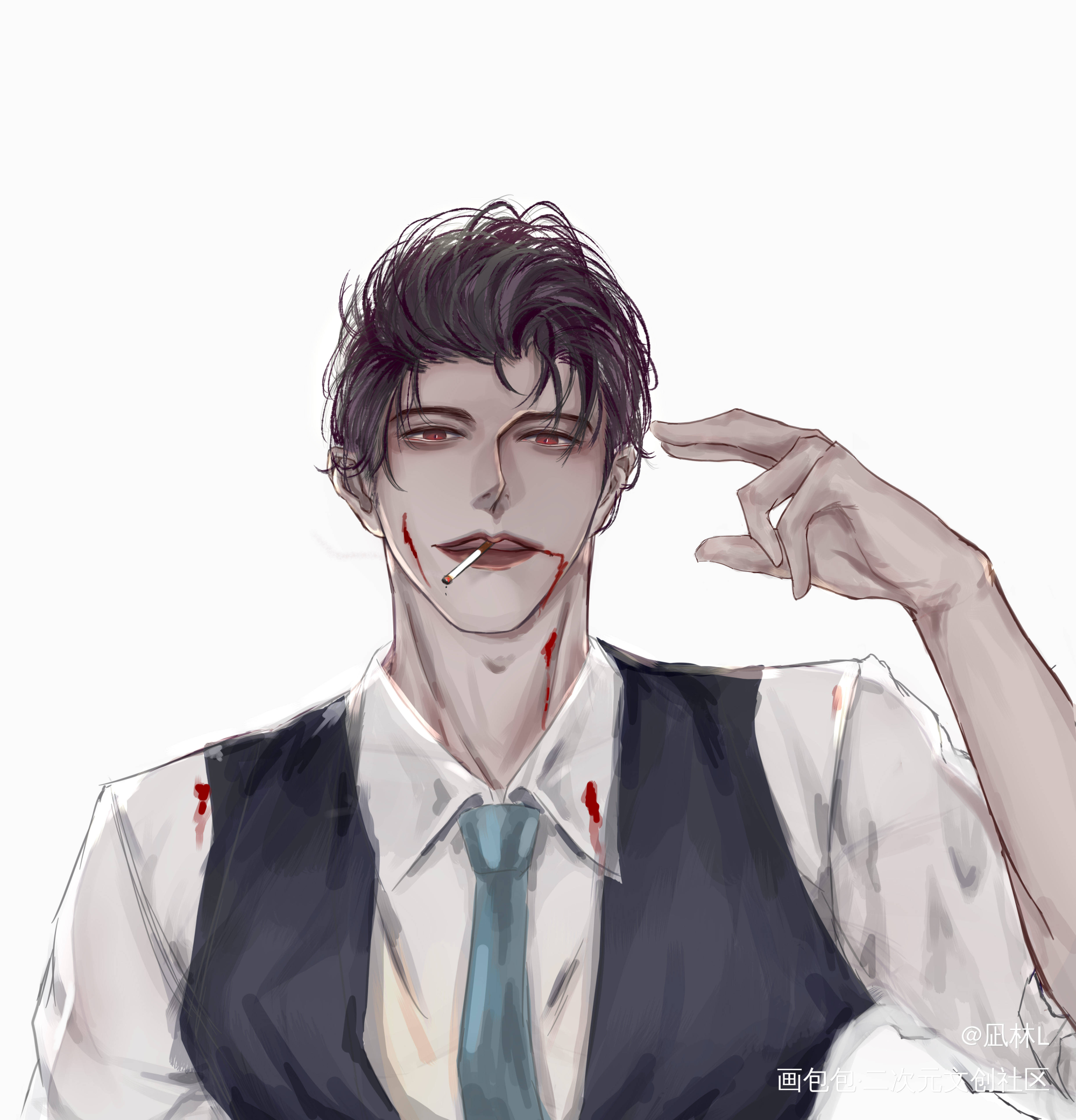 _188男团邵群绘画作品