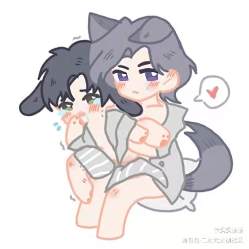 约稿寒故_188男团寒故Q版绘画作品