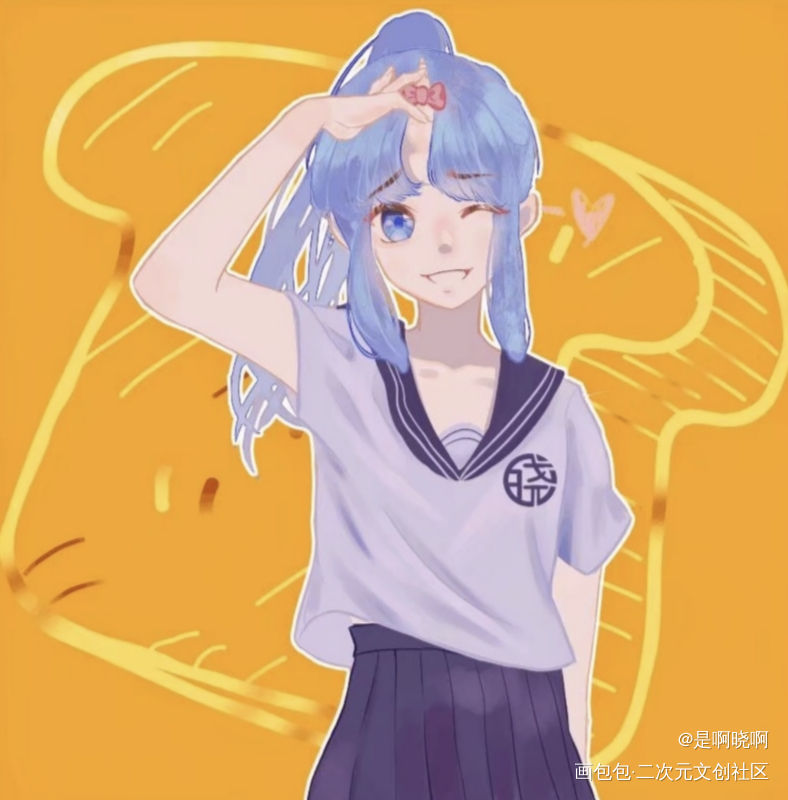孩子_oc绘画作品
