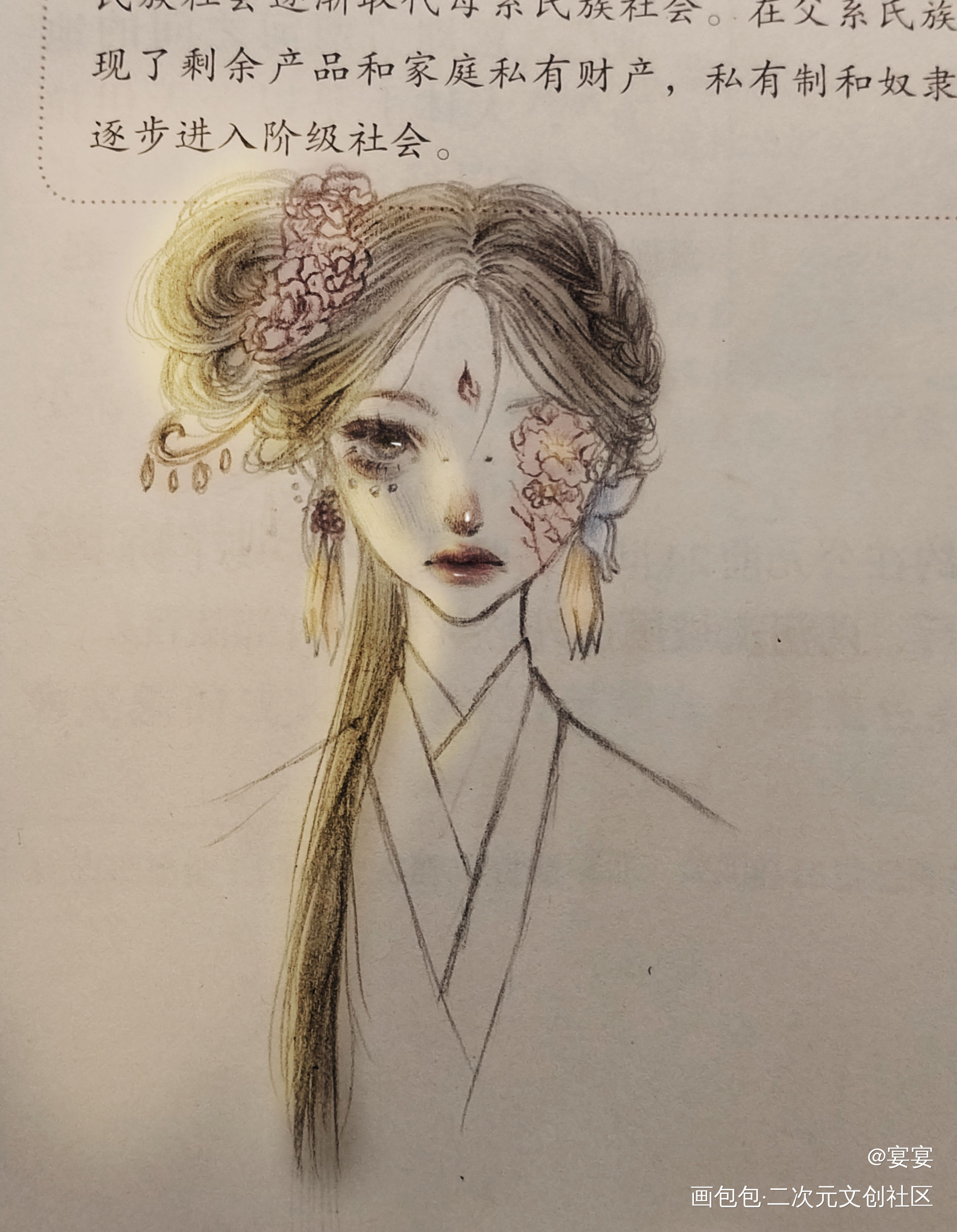 _古风绘画作品