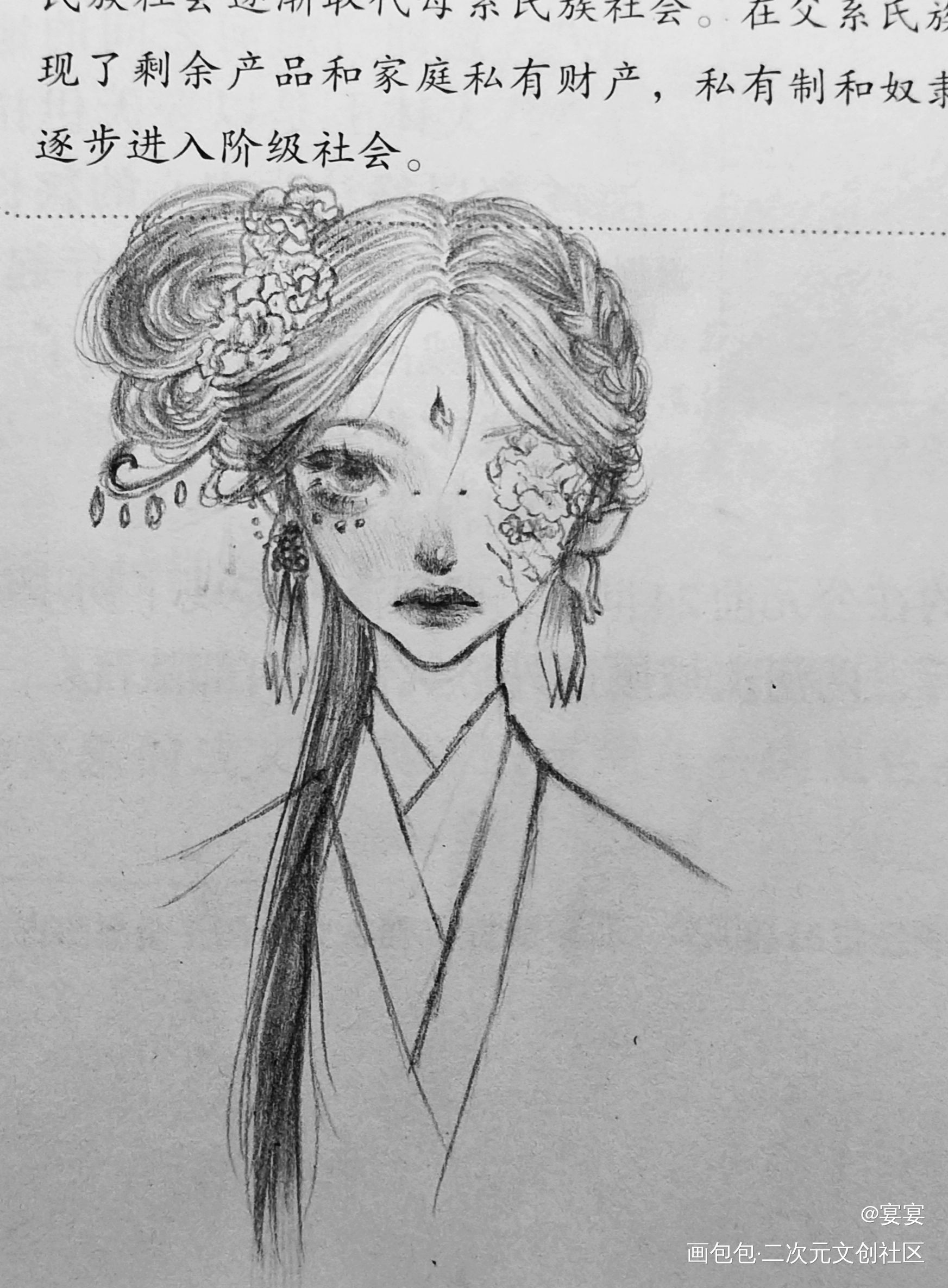 _古风绘画作品