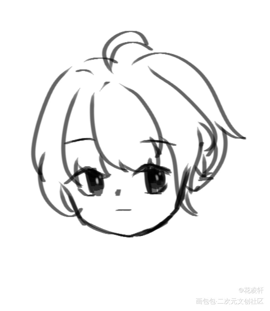 _伪装学渣谢俞绘画作品