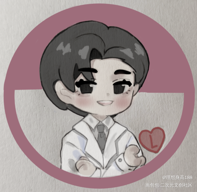 _你却爱着一个傻逼188男团李玉摸鱼绘画作品