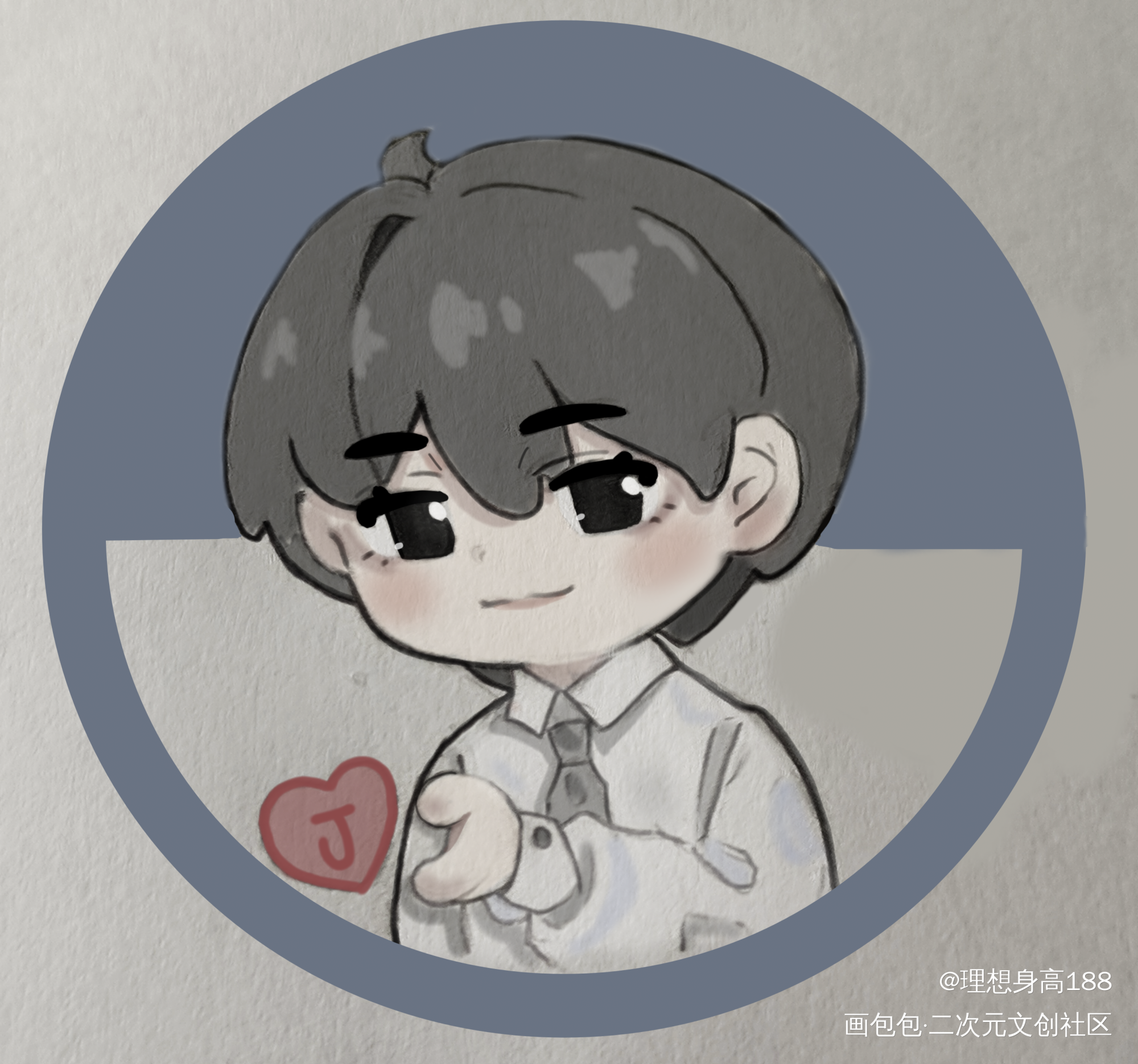 _你却爱着一个傻逼188男团李玉摸鱼绘画作品