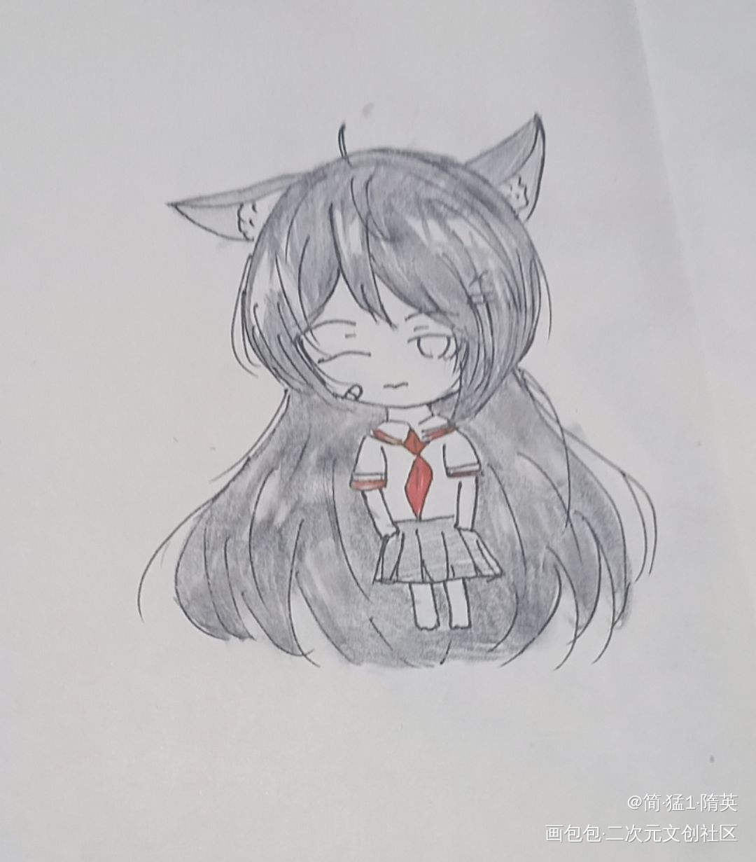啊这_铅笔画手绘我要上首推绘画作品