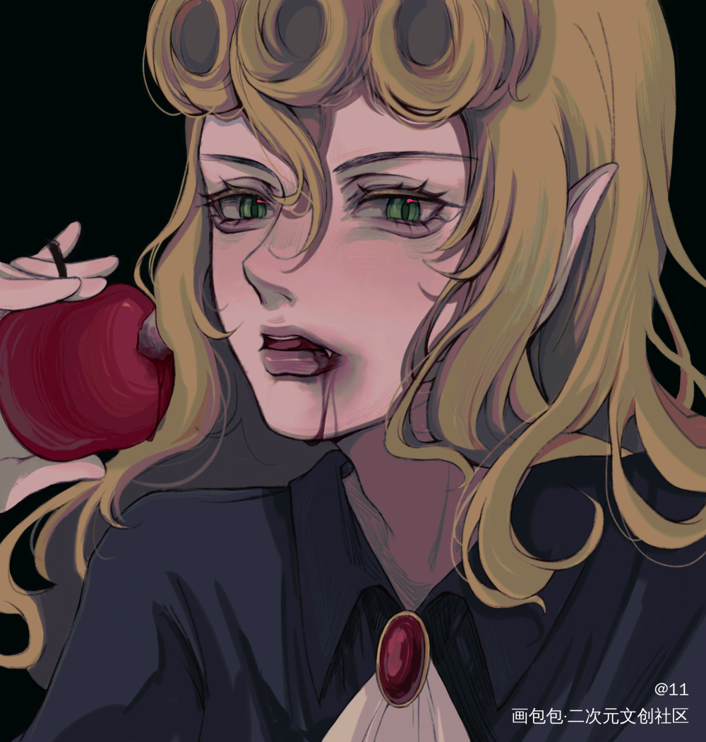 全是摸_摸鱼绘画作品