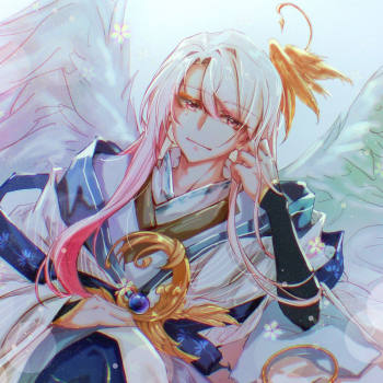 绘画食物语鹄羹古风平涂同人绘画作品