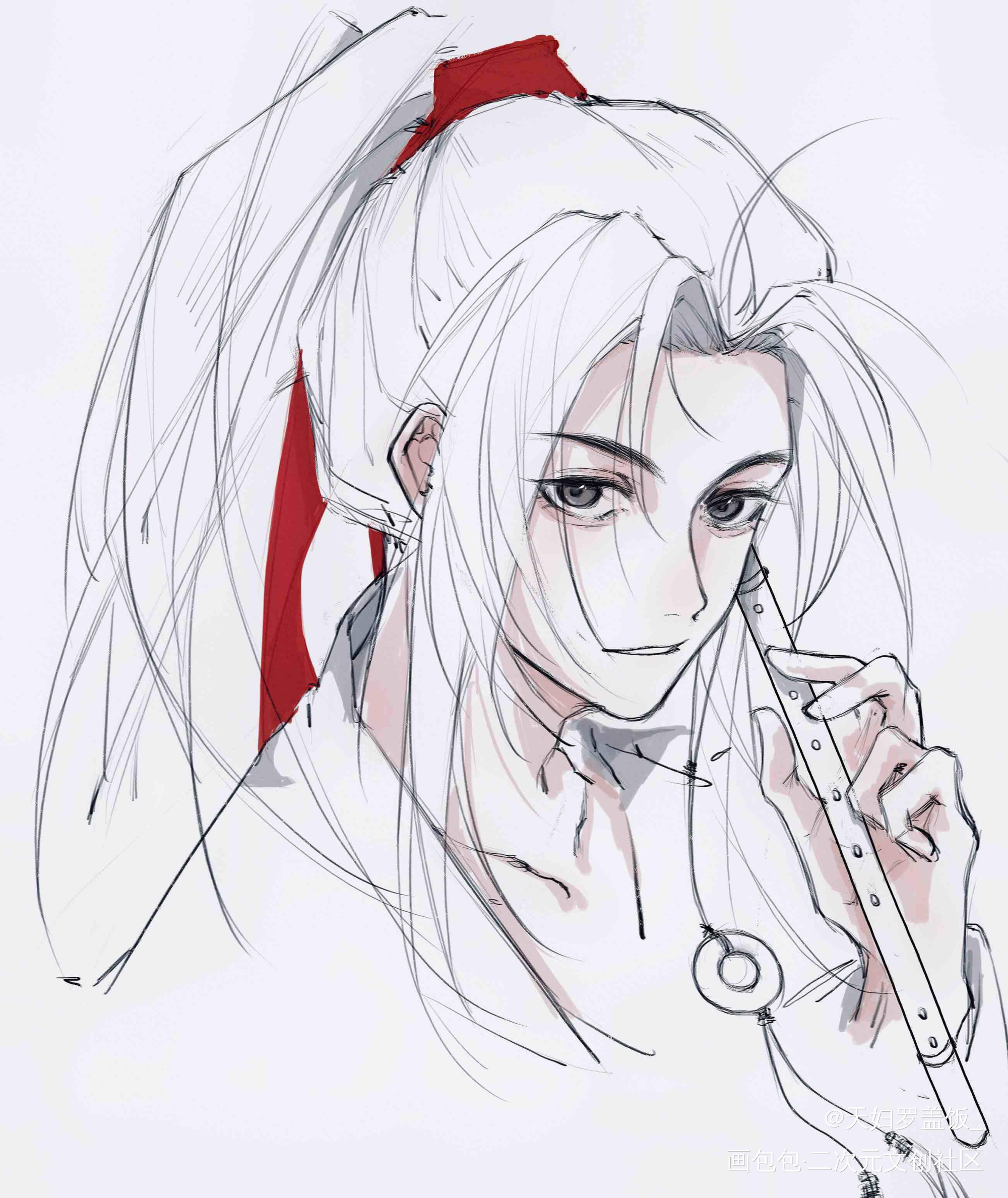 魏无羡_魔道祖师魏无羡绘画作品