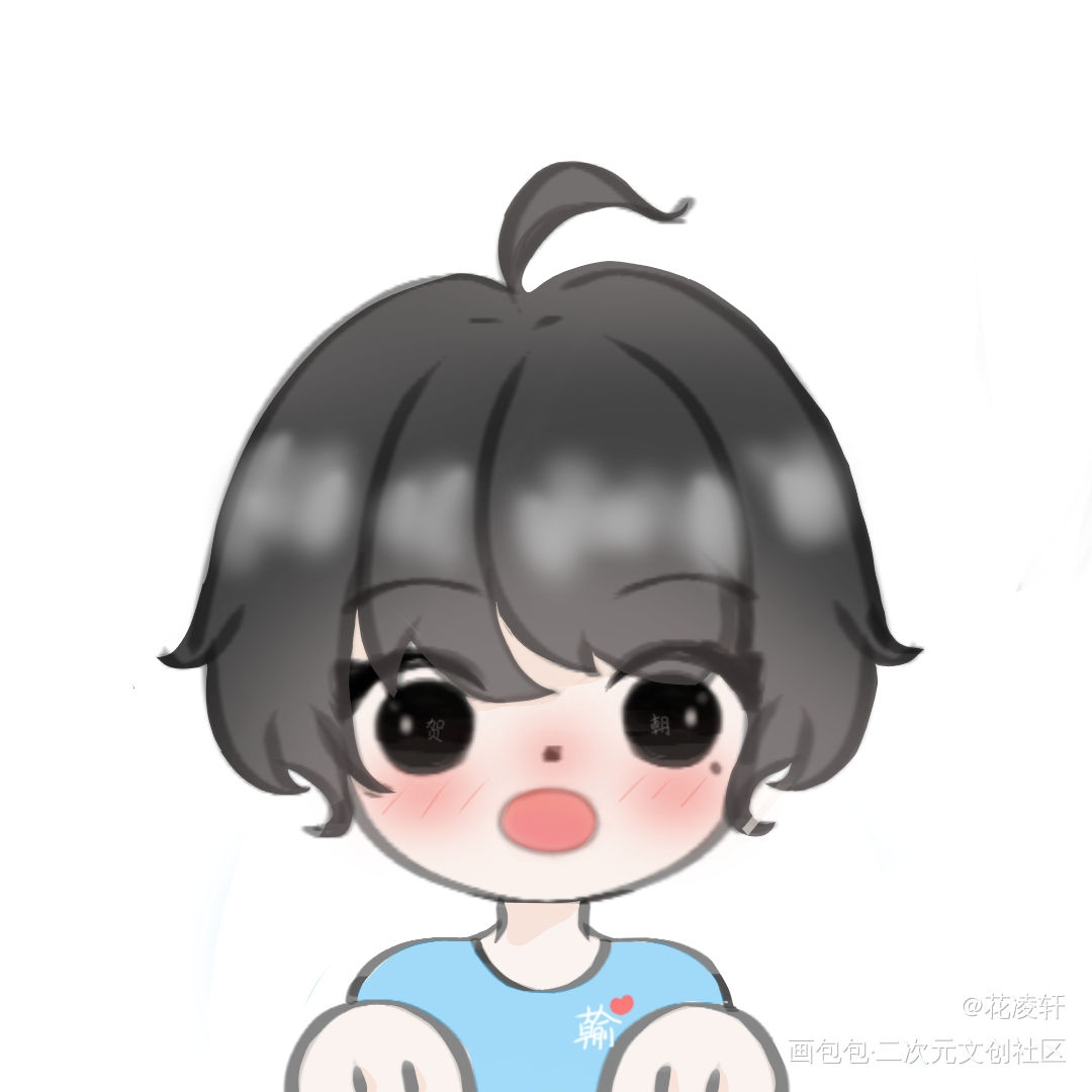 ～(￣▽￣～)~_伪装学渣谢俞绘画作品