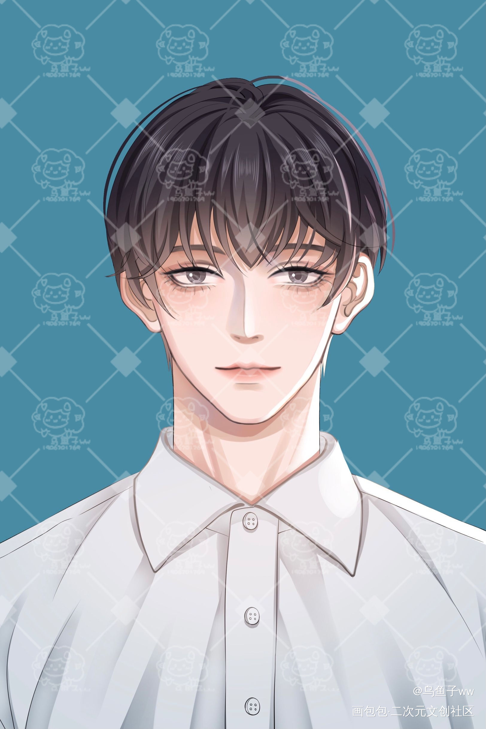 李玉_你却爱着一个傻逼188男团绘画作品