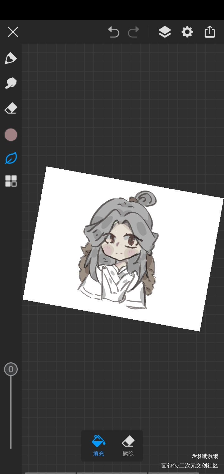 天官赐福_天官赐福平涂绘画作品