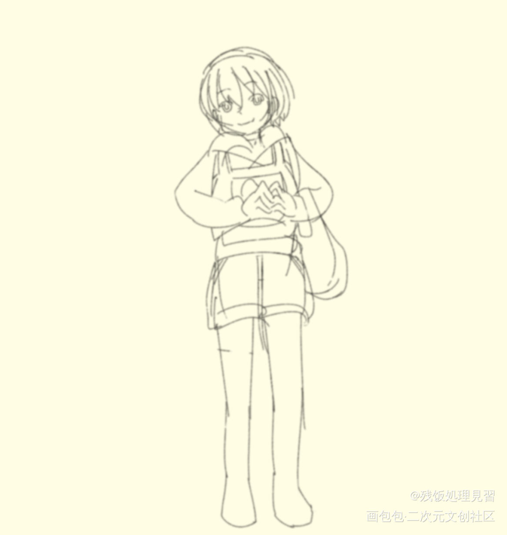可以放香菇了咩～_寒蝉鸣泣之时绘画作品