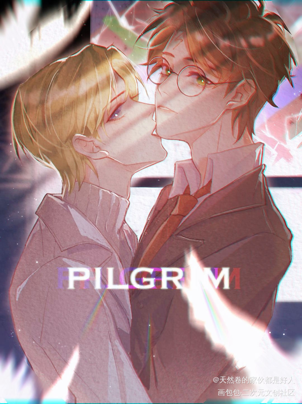 PLIGRIM_哈利波特德拉科马尔福德哈绘画作品