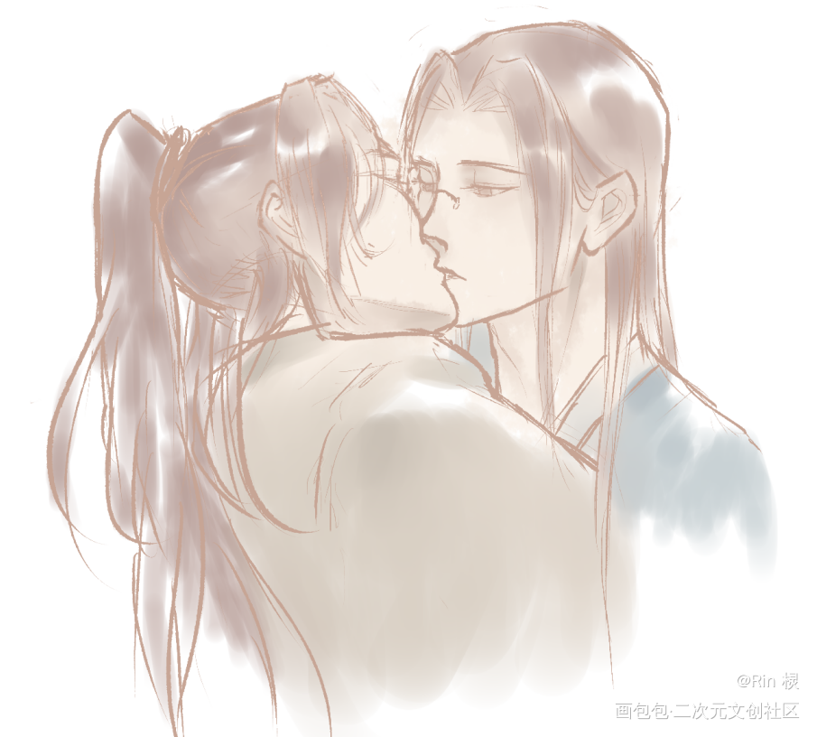【杀破狼】长顾 亲亲1-6_杀破狼长庚顾昀同人绘画作品