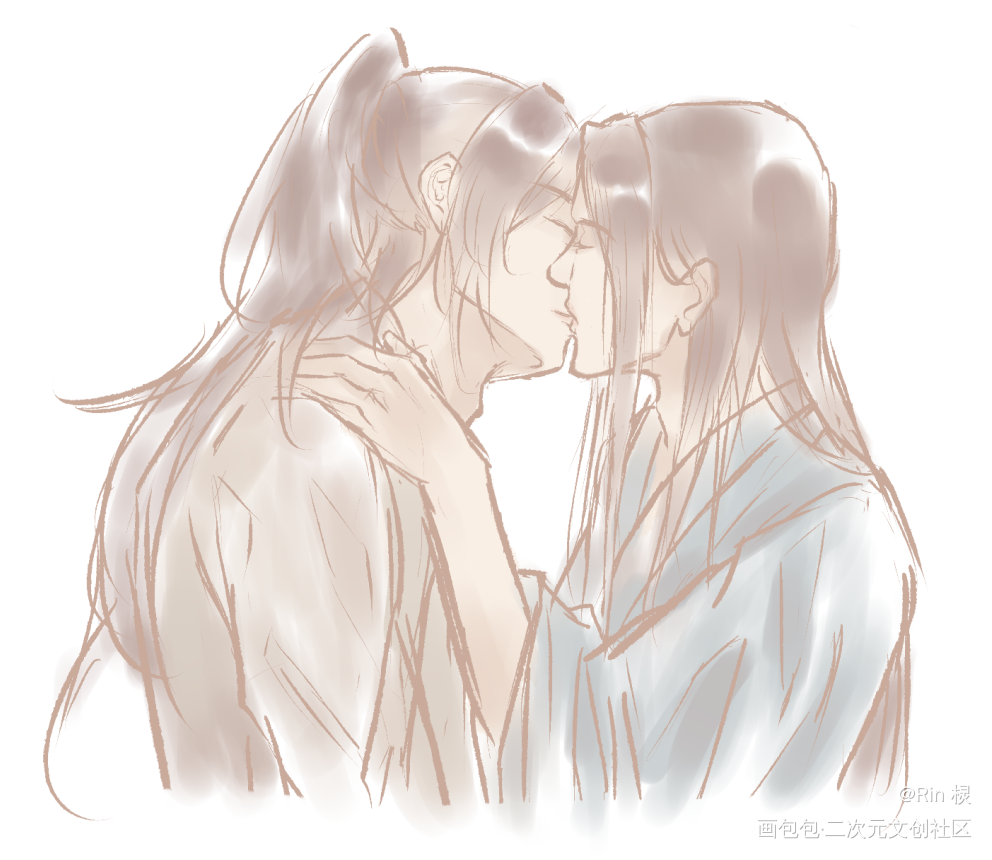 【杀破狼】长顾 亲亲1-6_杀破狼长庚顾昀同人绘画作品