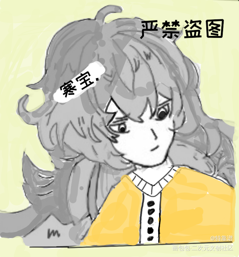 _手绘绘画作品