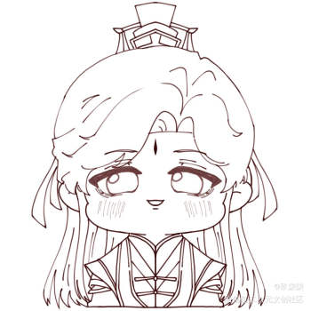 天官赐福  风师大人_约稿天官赐福师青玄风师大人绘画作品