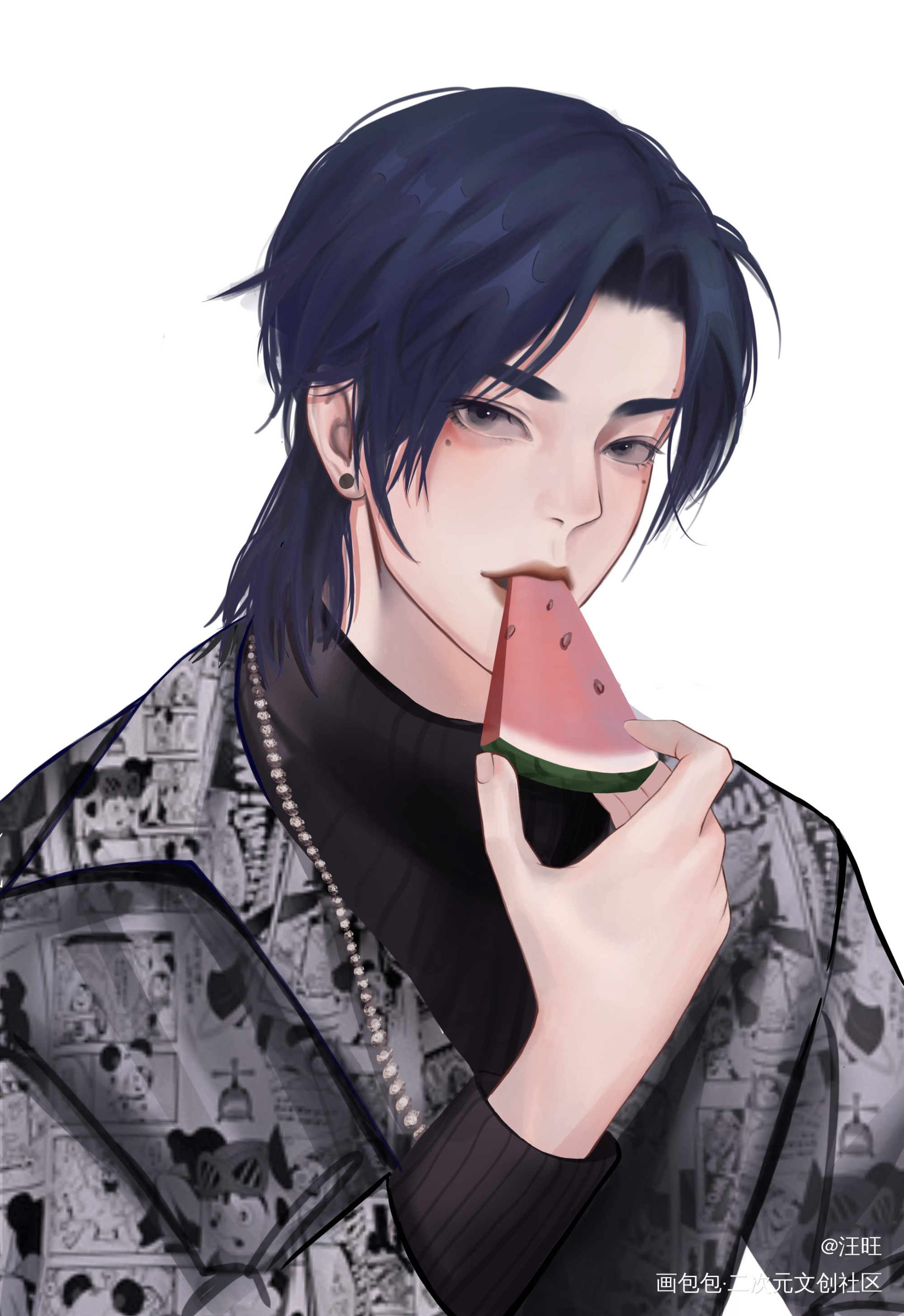 oc_约稿oc绘画作品