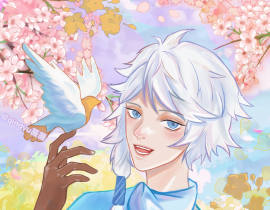 光之低语者_绘画作品