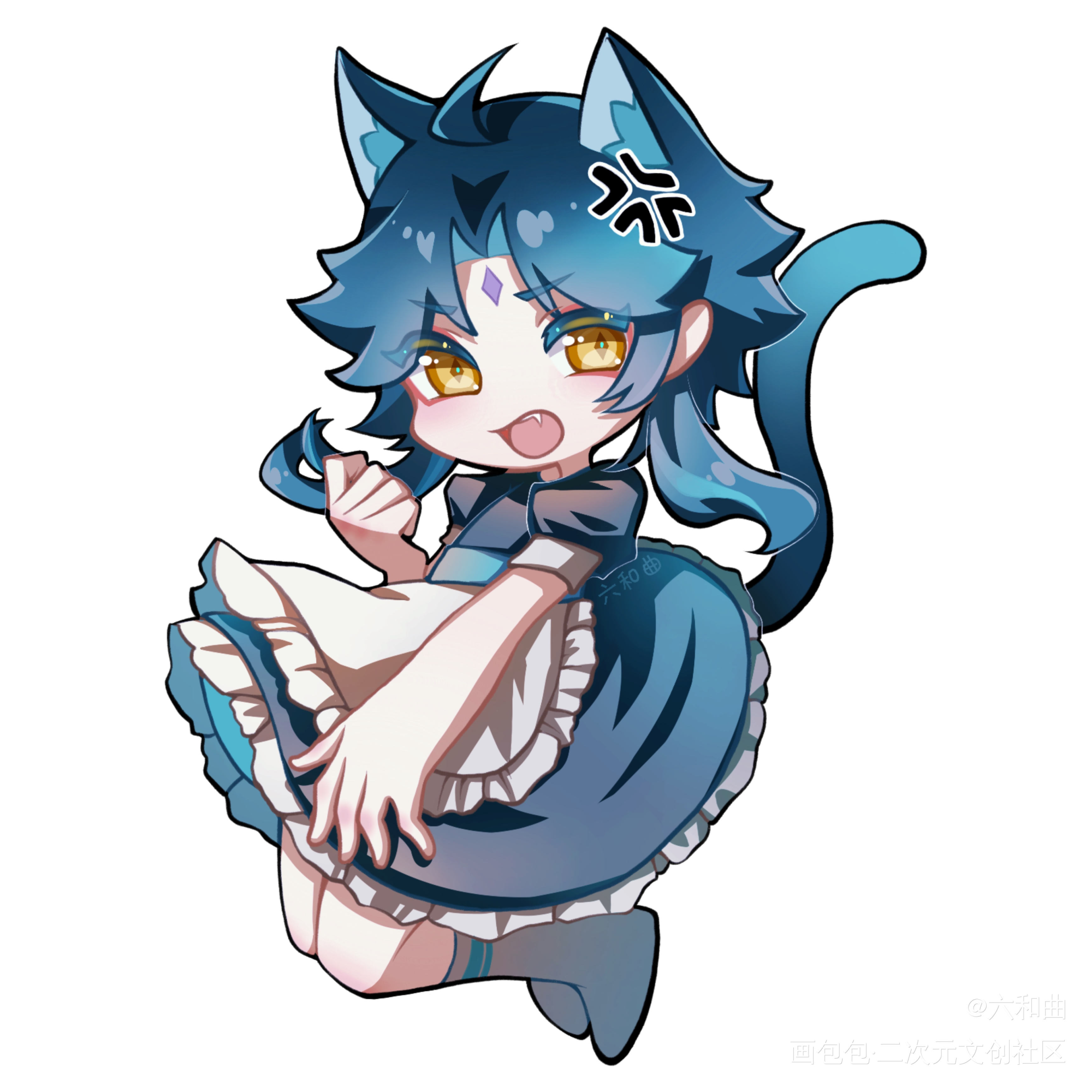 魈_原神魈绘画作品