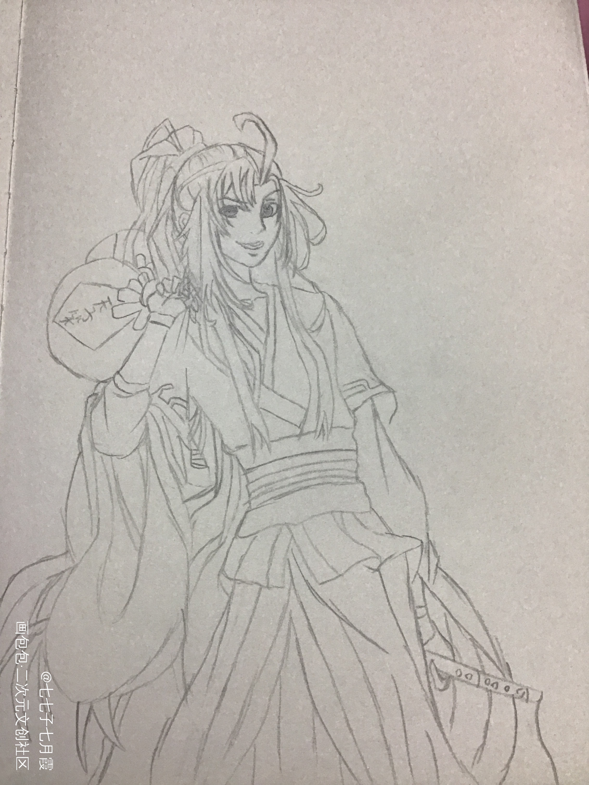 临摹羡_魏无羡绘画作品